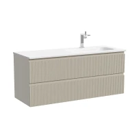 Тумба под раковину Sancos Snob R 119,5 SNR120RCE подвесная цвет Beige Soft