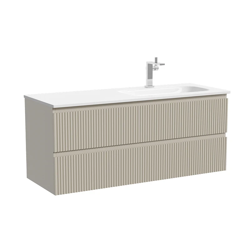 Тумба под раковину Sancos Snob R 119,5 SNR120RCE подвесная цвет Beige Soft