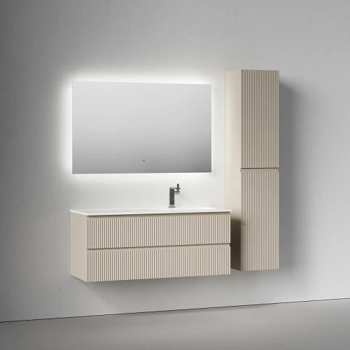 Тумба под раковину Sancos Snob R 119,5 SNR120RCE подвесная цвет Beige Soft