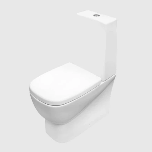 Унитаз-компакт Sanita Luxe Infinity WC.CC/Infinity/2-DM.Mono/WHT.G цвет Белый с бачком и сиденьем Микролифт