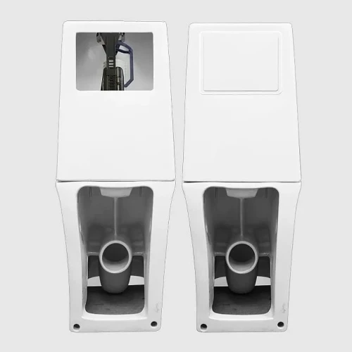 Унитаз-компакт Sanita Luxe Infinity WC.CC/Infinity/2-DM.Mono/WHT.G цвет Белый с бачком и сиденьем Микролифт