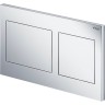 Комплект унитаза Grossman GR-4455S с инсталляцией Viega Prevista Dry 8524.14 792596 с сиденьем Микролифт и клавишей смыва Хром фаянс подвесной