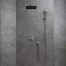 Душевая система Lemark Bronx LM3749GM c термостатом цвет Графит