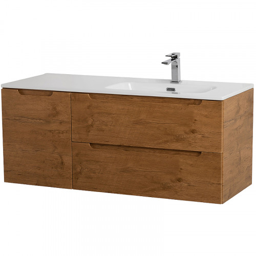 Тумба под раковину BelBagno Etna 100 R ETNA-1000-2C-1A-SO-RN-R подвесная Rovere Nature МДФ / ЛДСП