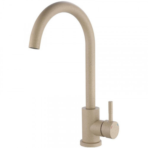 Смеситель для кухни Ростовская Мануфактура Сантехники SUS124BGK-017F Бежевый