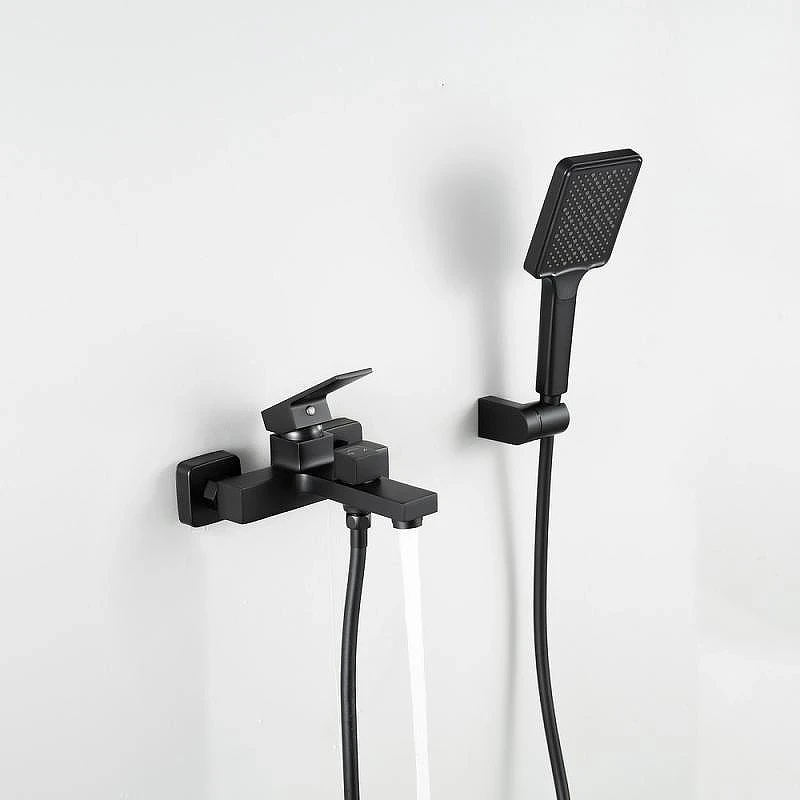 Смеситель для ванны Frap F3291-26 цвет Черный матовый
