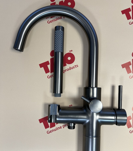 Смеситель для ванны Timo Saona 2310/18Y-CR Черное золото на пол