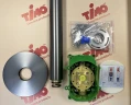 Смеситель для ванны Timo Saona 2310/18Y-CR Черное золото на пол