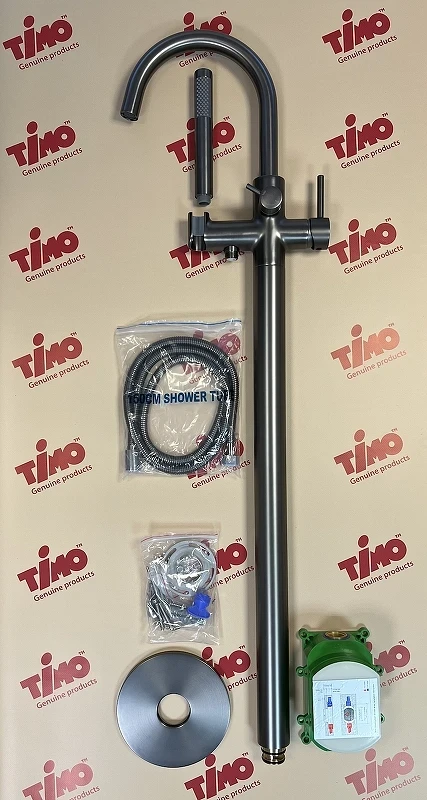 Смеситель для ванны Timo Saona 2310/18Y-CR Черное золото на пол
