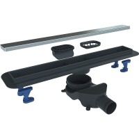 Душевой лоток BelBagno Luce BB-LD-LUCE-90-CR с решеткой Хром / под плитку