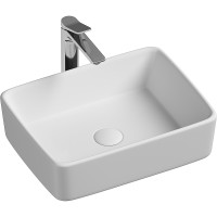 Раковина-чаша Ceramicanova Element 48 CN6037 Белая фарфор накладная