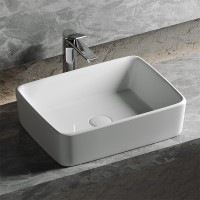 Раковина-чаша Ceramicanova Element 48 CN6037 Белая фарфор накладная