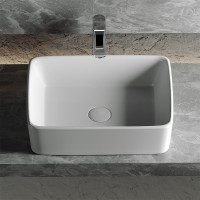 Раковина-чаша Ceramicanova Element 48 CN6037 Белая фарфор накладная