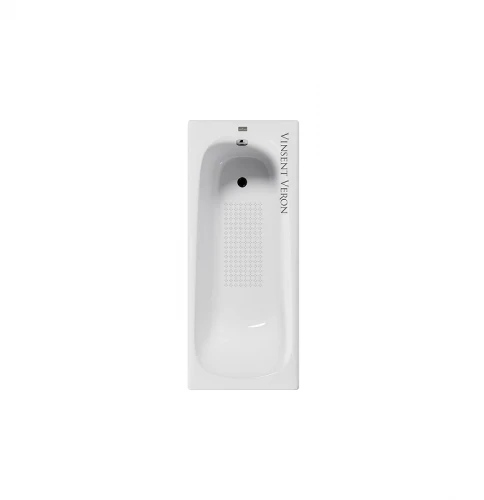 Чугунная ванна Vinsent Veron Concept 160x70 VCO1607042-AS цвет Белый с антискользящим покрытием