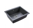 Кухонная мойка Emar Quartz 55,5 EMQ-1555.P цвет Антрацит