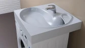 Раковина над стиральной машиной Velvex Buta 60 rkBUT.60-81 Белая
