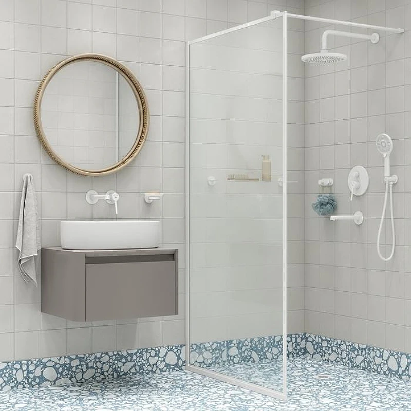 Смеситель для раковины Iddis Odda ODDWT00i65 цвет Белый матовый