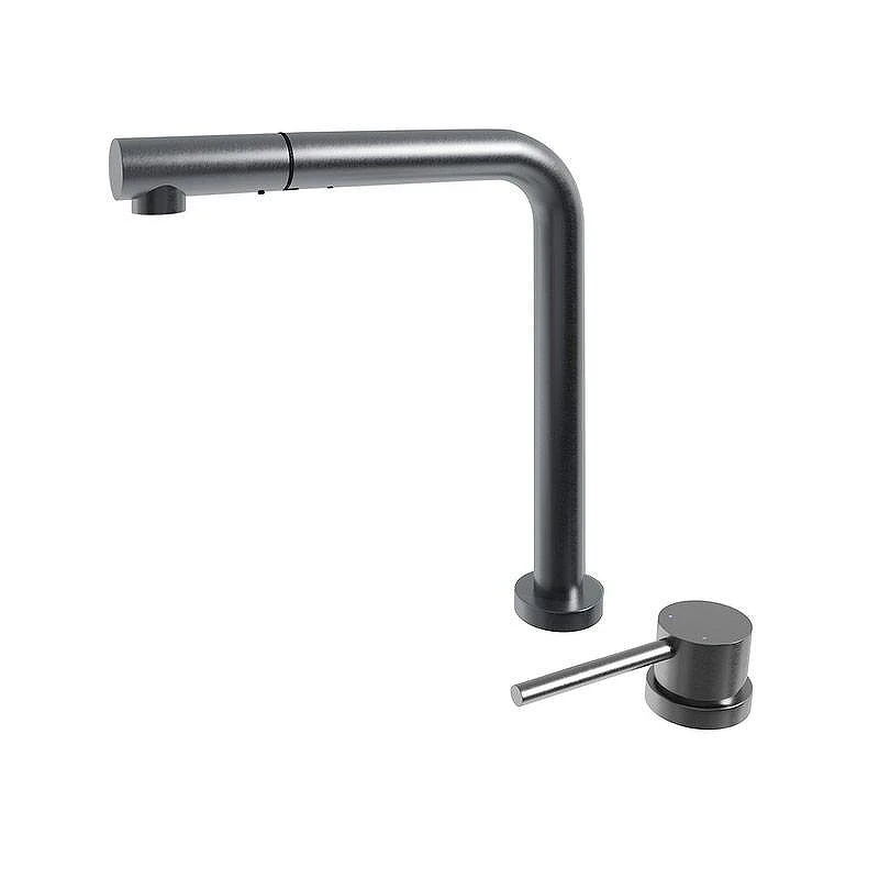 Смеситель для кухни Emar PVD ЕС - 7027 PVD цвет Dark