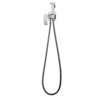 Гигиенический душ со смесителем Abber Wasserfall AF8625 Хром латунь на стену