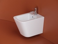 Биде Ceramicanova Union CN4010 подвесное Белое
