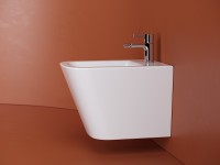 Биде Ceramicanova Union CN4010 подвесное Белое