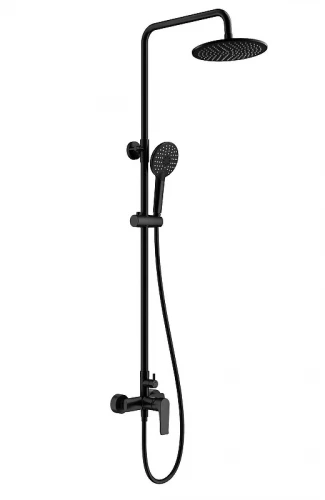 Душевая система Wonzon & Woghand WW-A30103-MB цвет Черный матовый