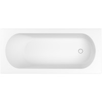 Ванна из искусственного камня Whitecross Gin 180x80 0217.180080.200 Белая матовая без гидромассажа