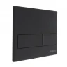 Унитаз с инсталляцией AM.PM Spirit FlashClean C701700WH+C707857WH + Berges Novum L5 040215 с сиденьем Микролифт и Черной матовой клавишей смыва