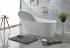 Ванна из искусственного камня Timo Kirsti 178,5x76 L KIRSTI1785L цвет Белый матовый