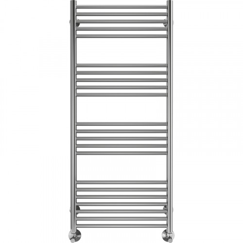 Водяной полотенцесушитель Terminus Аврора П22 500х1200 4670078529398 Хром, нижнее подключение, G 1/2" ВР, с угловым соединением нержавеющая сталь