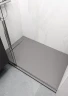 Душевой поддон из искусственного камня Starohome Nordic 100х80 12615497 цвет Серый матовый