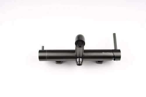 Смеситель для ванны Knotlor Eclipse SS-23/GM цвет Вороненая сталь
