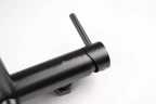 Смеситель для ванны Knotlor Eclipse SS-23/GM цвет Вороненая сталь