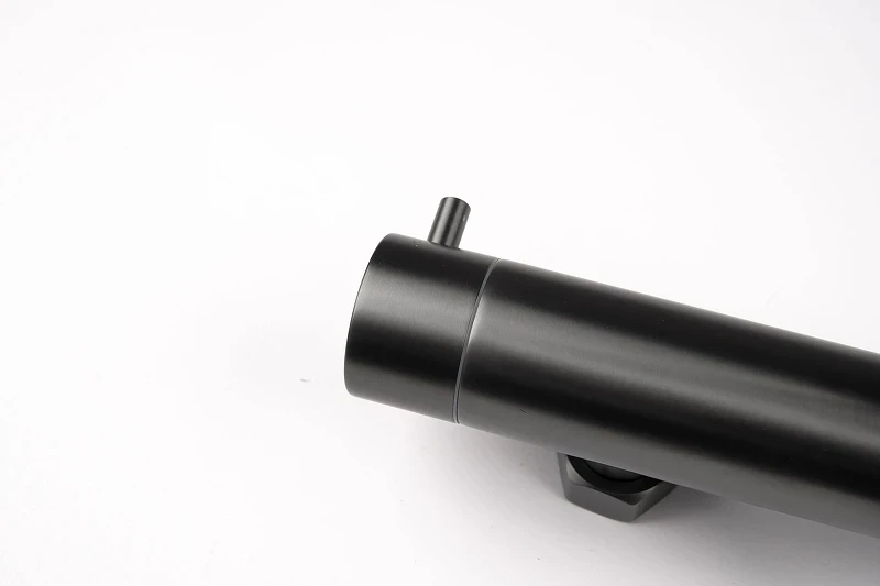 Смеситель для ванны Knotlor Eclipse SS-23/GM цвет Вороненая сталь