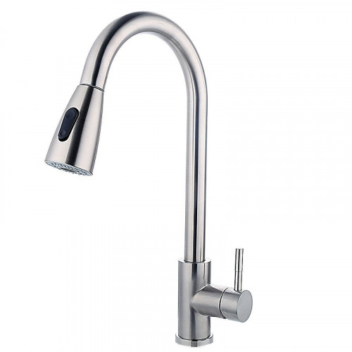 Смеситель для кухни Fashun A56109 цвет Сатин