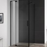 Душевой уголок Cezares Slider 100х80 SLIDER-AH-1-80-90/100-C-NERO профиль Черный матовый стекло прозрачное