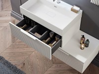 Тумба под раковину Cezares Premium 90 55421 подвесная Bianco opaco МДФ / ЛДСП