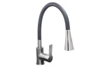 Смеситель для кухни Stella Polar Тулуза S3865-2 SP-00001979 цвет Оружейная сталь Черный