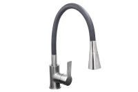 Смеситель для кухни Stella Polar Тулуза S3865-2 SP-00001979 цвет Оружейная сталь Черный