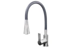 Смеситель для кухни Stella Polar Тулуза S3865-2 SP-00001979 цвет Оружейная сталь Черный