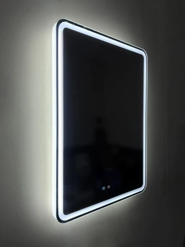 Зеркало BelBagno Marino 60 SPC-MAR-600-800-LED-TCH-SND с подсветкой с голосовым управлением и подогревом стекло