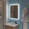 Зеркало BelBagno Marino 60 SPC-MAR-600-800-LED-TCH-SND с подсветкой с голосовым управлением и подогревом стекло