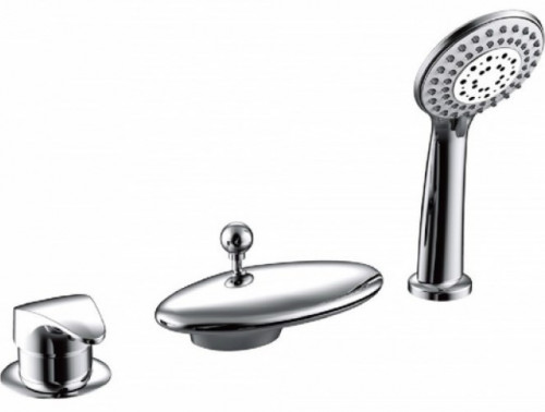 Смеситель на борт ванны Bravat Niagara F5140197CP-RUS Хром латунь