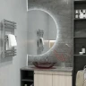 Зеркало Континент Jill 800х1200 ЗЛП3537 с подсветкой с сенсорным выключателем стекло