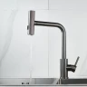 Смеситель для кухни Shevanik S263T цвет Оружейная сталь