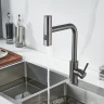 Смеситель для кухни Shevanik S263T цвет Оружейная сталь