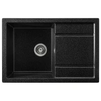 Кухонная мойка Gerhans 76 B27-22/311-11-24 цвет Черный