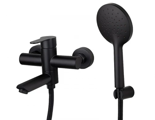 Смеситель для ванны Viko V-7522 цвет Черный матовый