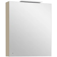 Зеркальный шкаф Roca Oleta 60 R A857646515 с подсветкой Капучино