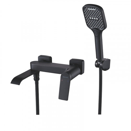 Смеситель для ванны Shevanik S4102H цвет Черный